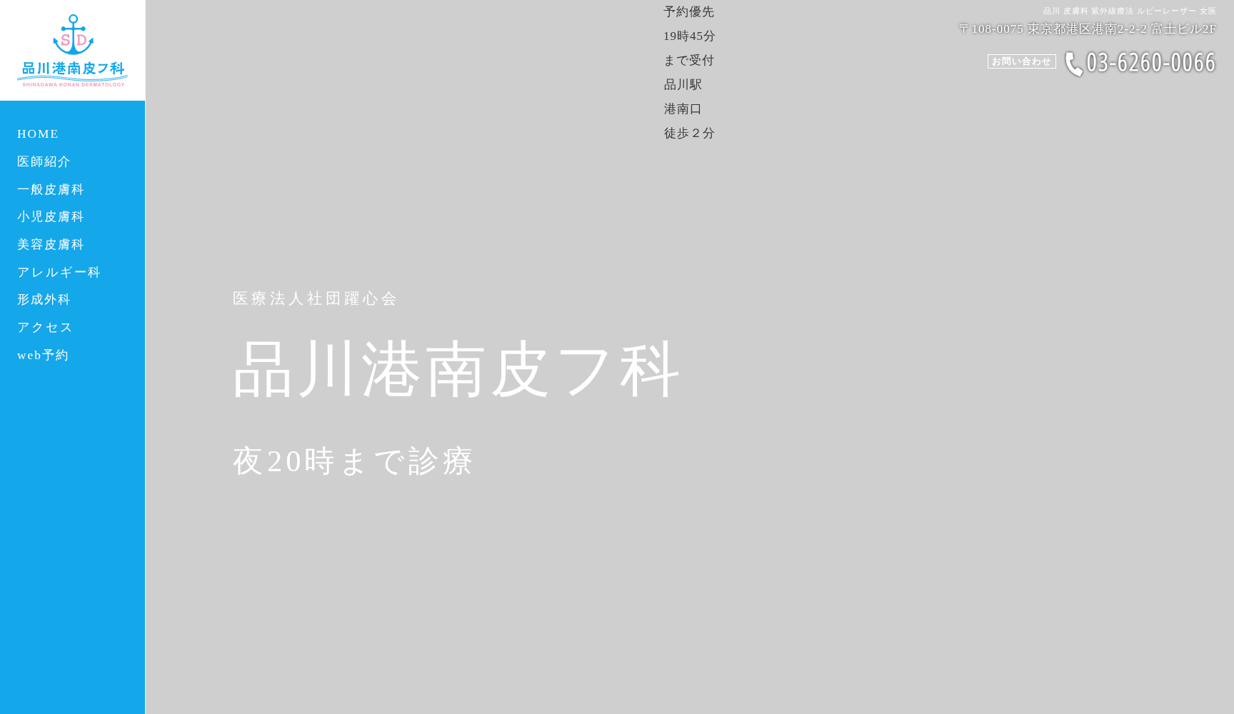 医療法人社団躍心会 品川港南皮フ科