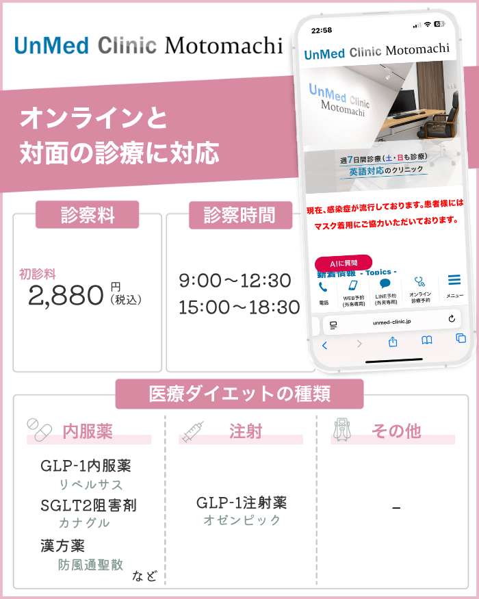UnMed Clinic Motomachi